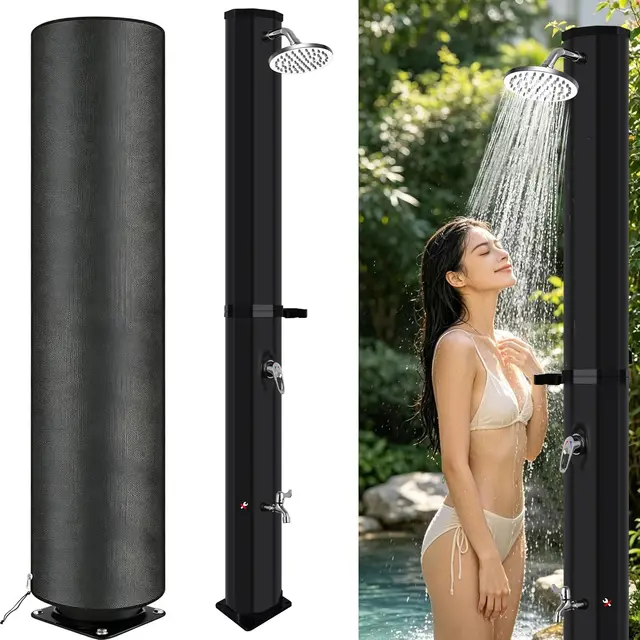 bilisder solar gartendusche 60 liter