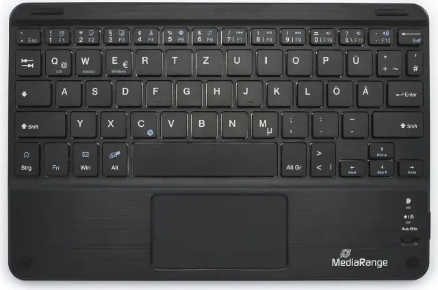 MediaRange Kompakte Funk-Tastatur