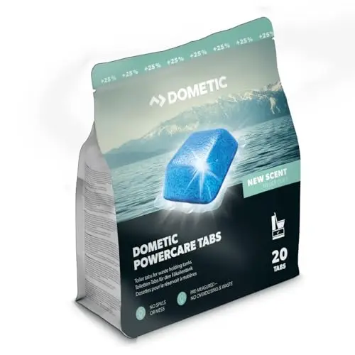 dometic powercare tabs camping wc