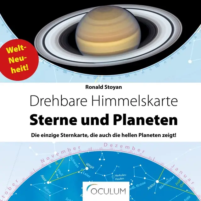 drehbare himmelskarte sterne und