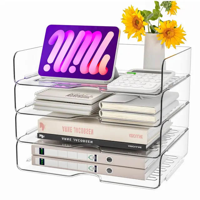 stowbin acryl briefablage 4er set