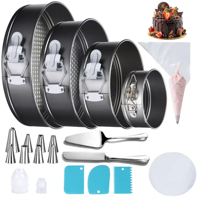 gymdin 139-teilig springform set