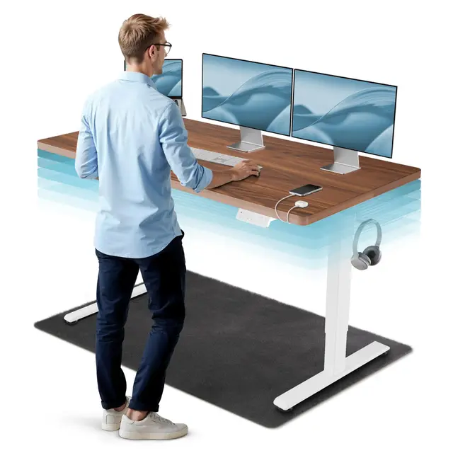 CLOUVOU CleverDesk Elektrischer Schreibtisch