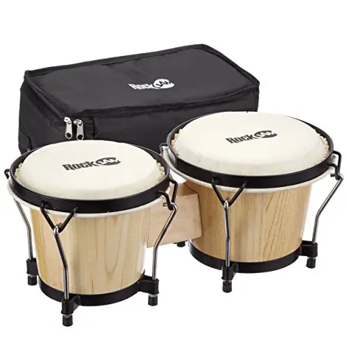 rockjam rj-100300 bongo 7 8 zoll holz