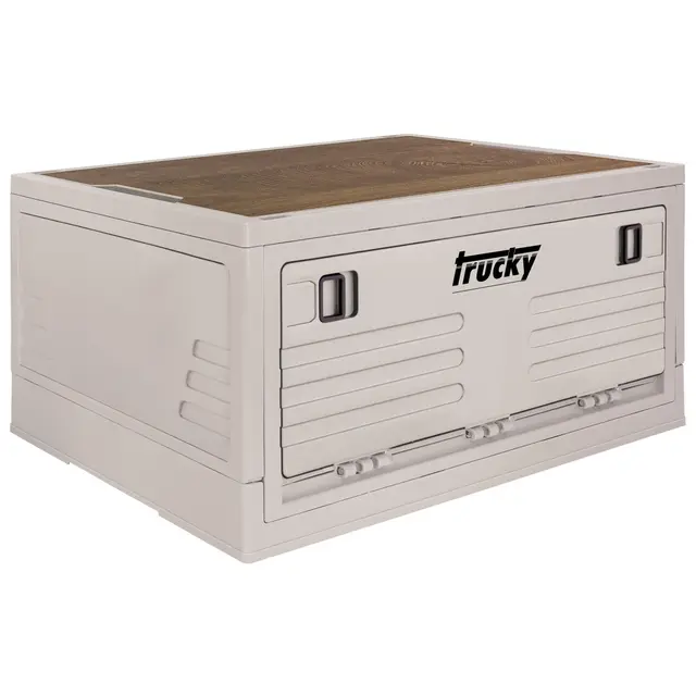 Trucky Storage Box Klappbox mit Deckel 35 L