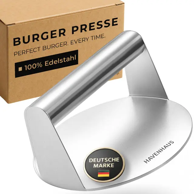 havenhaus burgerpresse edelstahl 14,5cm