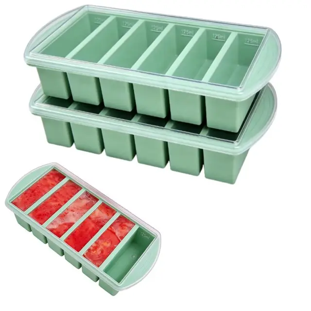 xpjbkc silikon eiswürfelform mit deckel