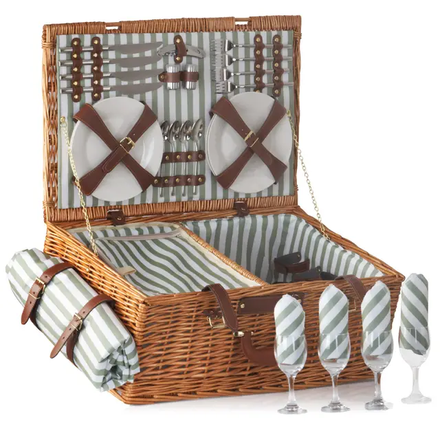 campfeuer picknickkorb 4 personen
