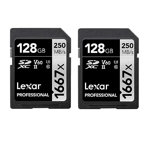 lexar professional 1667x 128gb sdxc