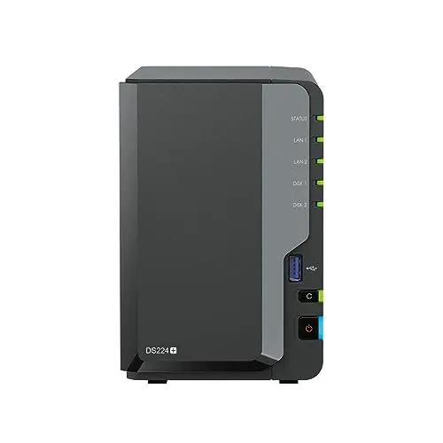 Synology DS224+ 8TB NAS Bundle
