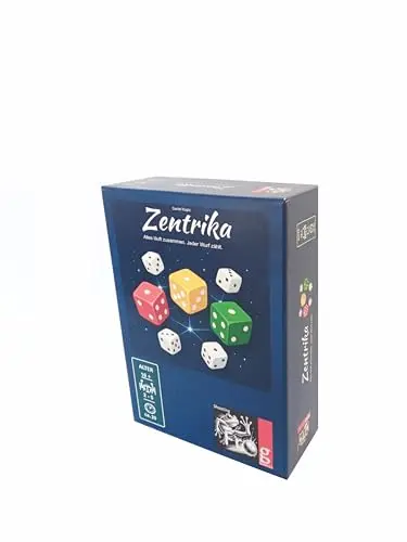 Zentrika | Taktisches Würfelspiel für Erwachsene und Familien | 2-5 Spieler ab 10 Jahren | Roll & Write | Gesellschaftsspiel