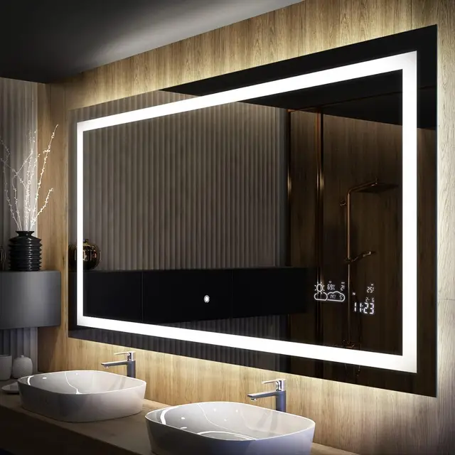 foram badspiegel 120x70 led
