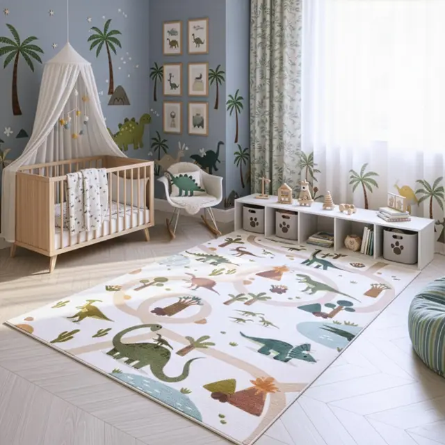 simpex dinosaurier spielteppich 80x150