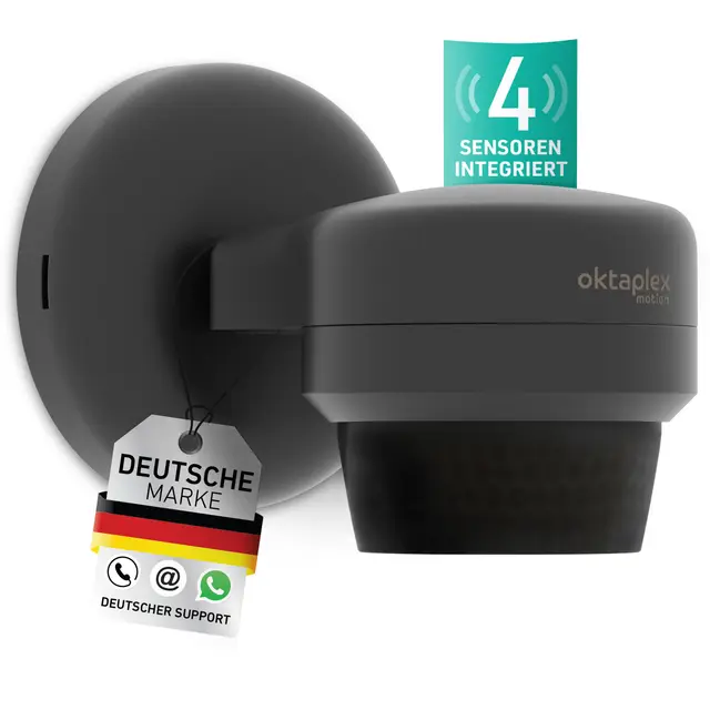 Oktaplex Mia Bewegungsmelder Außen 360° IP65 10m Aufputz