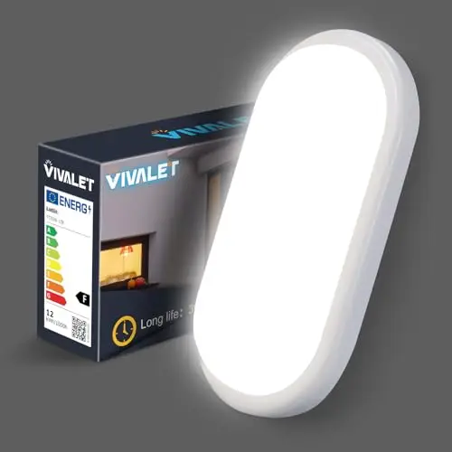 vivalet led wandleuchte 12w 1200lm ip54