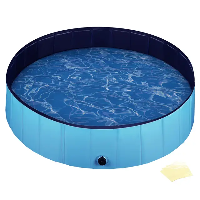 Fudajo Hundepool 100 x 30 cm faltbar PVC