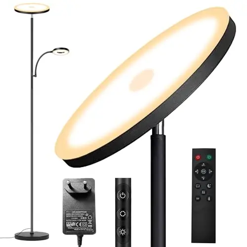 yikuneng led stehlampe 42w