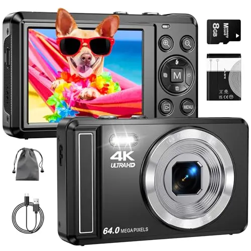 zmoqng kompaktkamera 4k 64mp