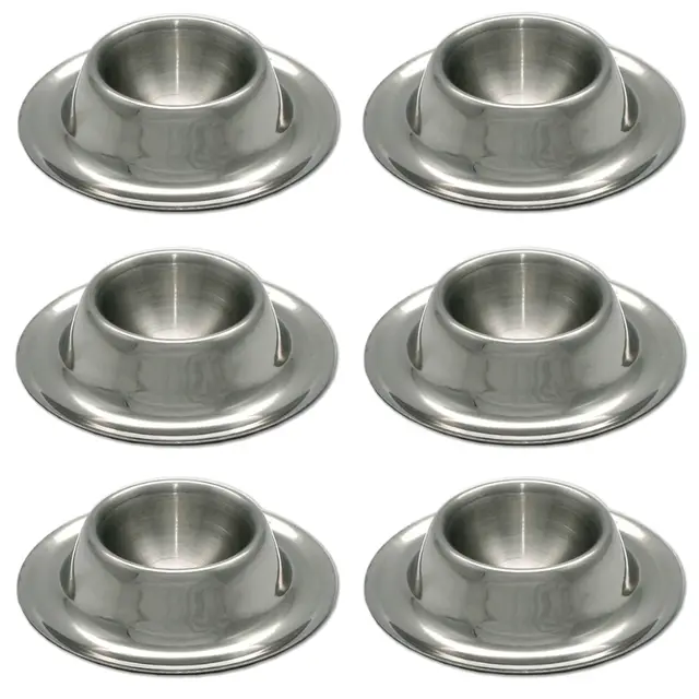 gräwe eierbecher edelstahl 6er set