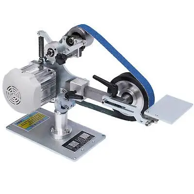 Band Sander Multifunktion Tellerschleifer Bandschleifmaschine Bandschleifer Vertikaler/Horizontaler BüRstenloser Motor Poliere 762X25Mm Bandmaschine Mit BüRstenlosem Motorbandschleifer 220V 550W