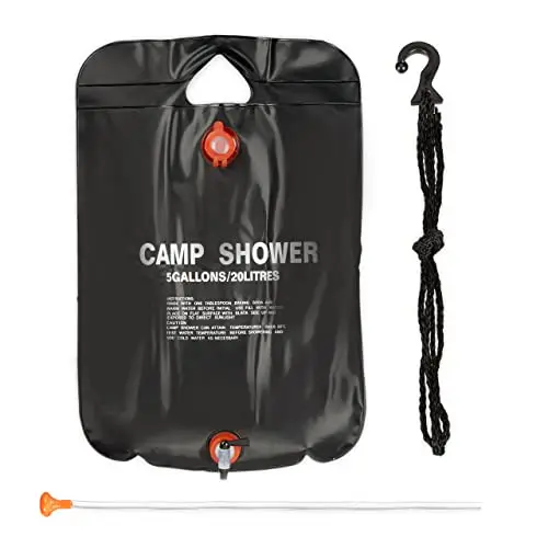 relaxdays campingdusche 20 l solar