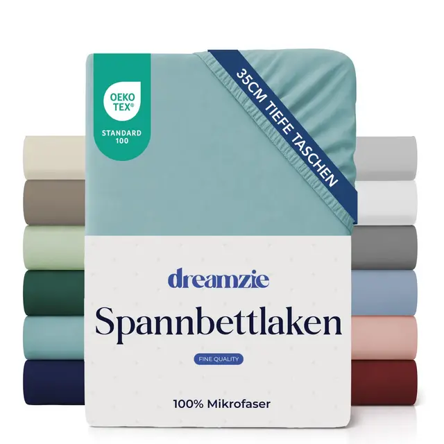 dreamzie mikrofaser spannbettlaken