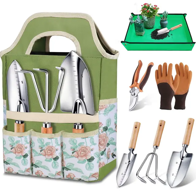 kynup gartenwerkzeug set 7-teilig