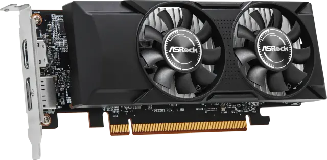 ASRock Arc A310 Low Profile 4GB, A310 LP 4G, 4GB GDDR6, HDMI, DP