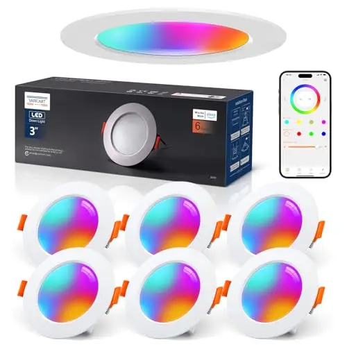 varicart smart led einbaustrahler 6er