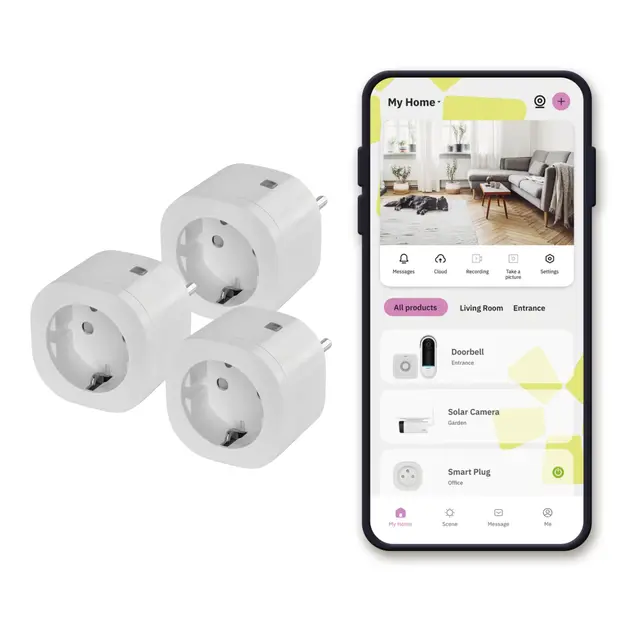omajin netatmo 3er pack steckdose typ i