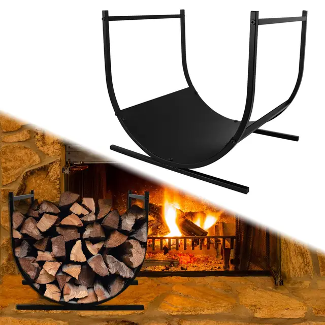 lzq kaminholzregal halbkreis 30kg