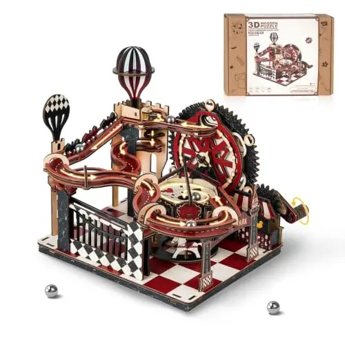webyearo mechanischer murmelbahn 3d