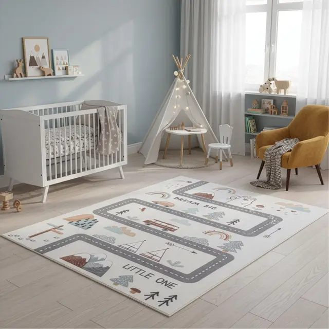 simpex spielteppich straße creme