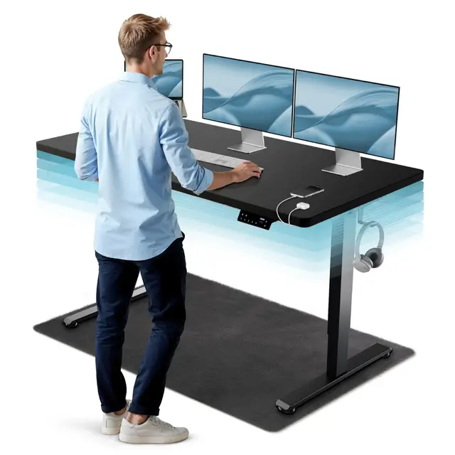 clouvou cleverdesk 160x80 dual-motor