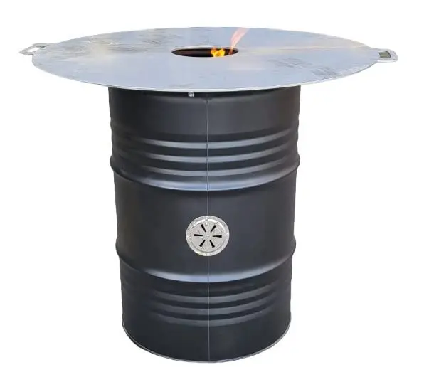 srm-design feuertonne 100cm komplettset