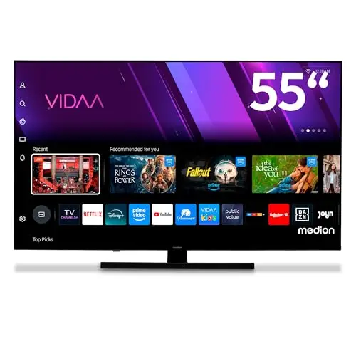 MEDION 55 Zoll QLED Smart-TV