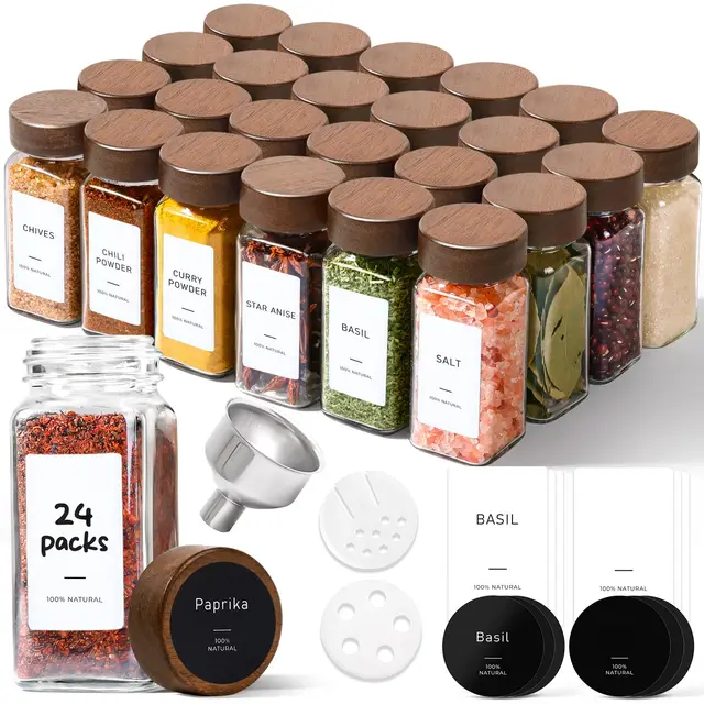 comsaf vorratsgläser 120ml 24er set