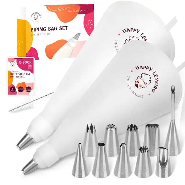 happy lemuro premium spritzbeutel set