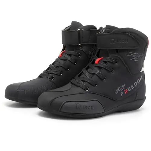 rideiron motorradstiefel herren