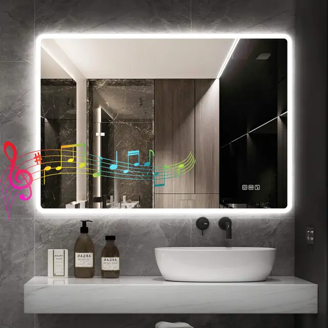 STARLEAD LED-Badezimmerspiegel 80x60cm