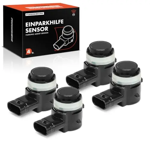 Frankberg 4x Parksensor Einparkhilfe vorne hinten für Mercedes A-Klasse, CLA, E-Klasse