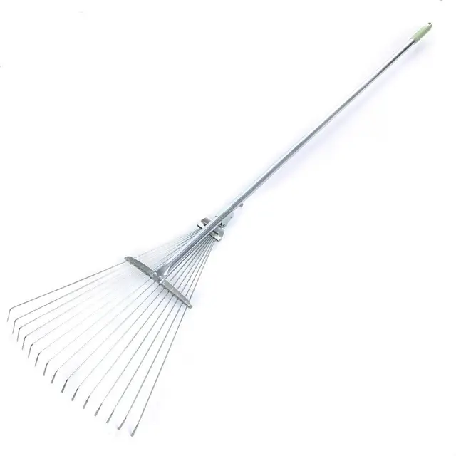 gartenrechen teleskop fächerbesen 156cm