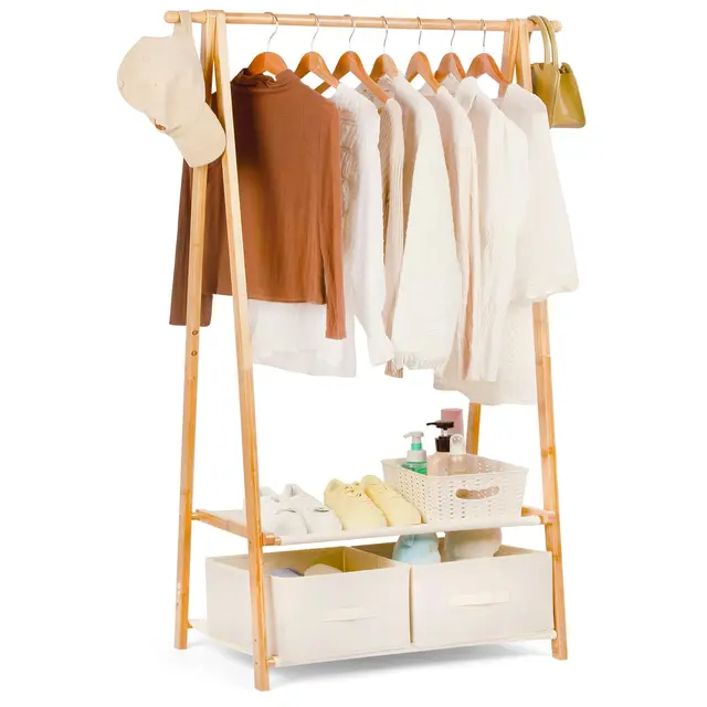 relquorax garderenständer bambus 150cm