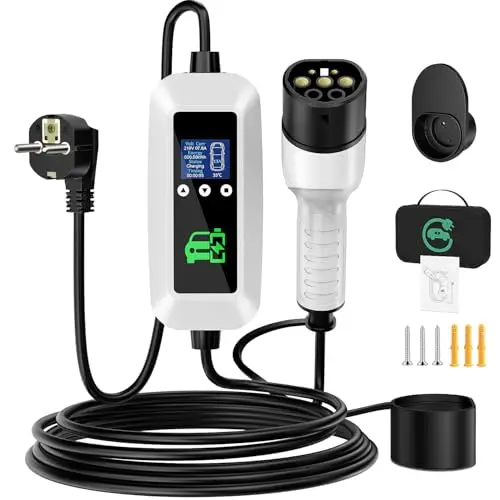 fnitaer typ 2 ladekabel 6m 16a