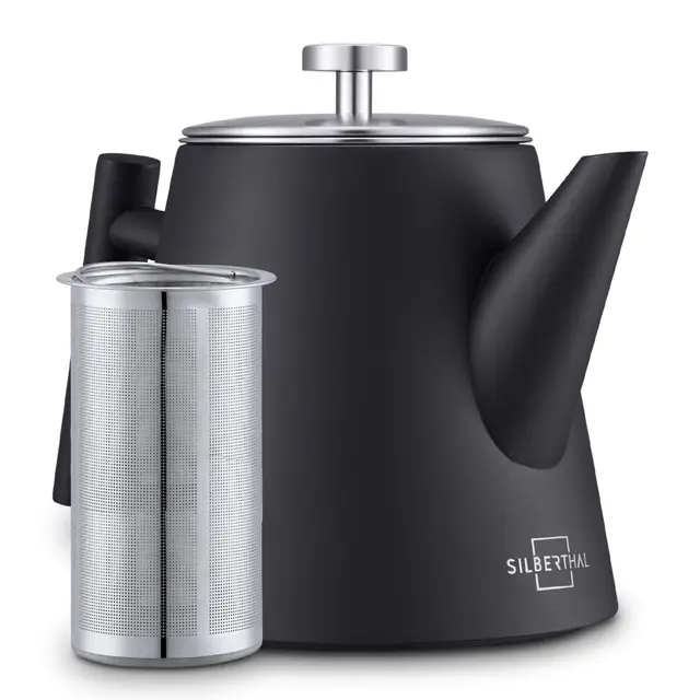 silberthal teekanne edelstahl 1l
