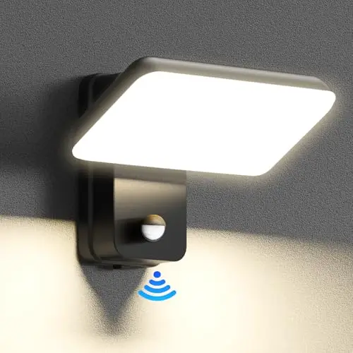 brightower 24W Außenwandleuchte Bewegungsmelder IP65 LED