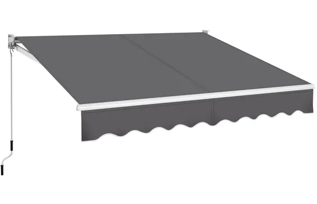 Yaheetech Einziehbare Gelenkarmmarkise 250x200cm