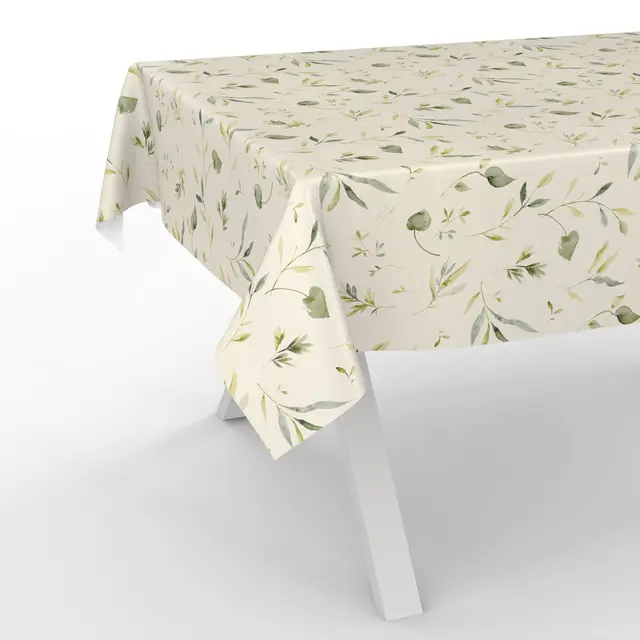 ANRO Wachstuchtischdecke Wachstischdecke Wachstuch Tischdecke abwaschbar Gartentischdecke Wasserabweisend 100x140cm Schnittkante Canada Floral