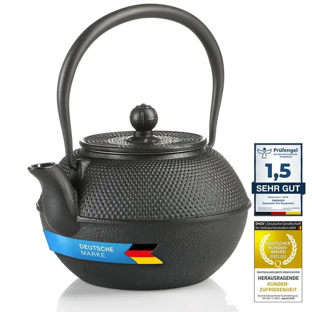 dimono gusseisen teekanne 1300ml