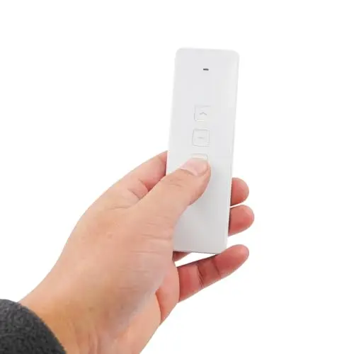 Elektrische Vorhangschiene mit Motor <2.2M, 40kg Tragkraft Motorisierte Vorhangschiene, WiFi Smart Home kompatibel, App & Fernbedienung, 38dB Leise, Gardinenschiene Deckenmontage